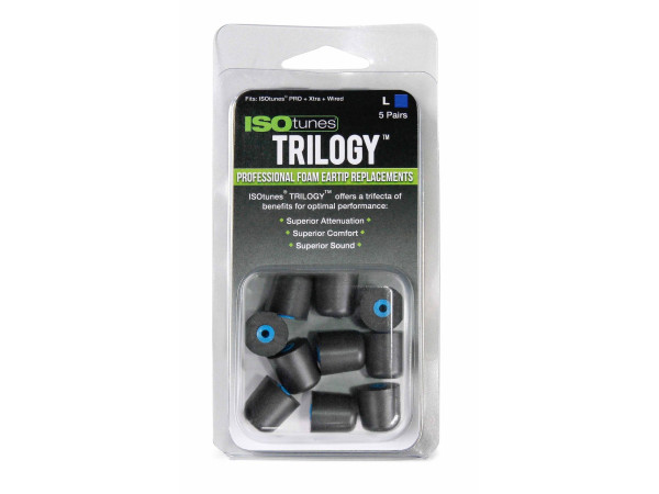 ISOtunes Foam Replacement Eartips Large