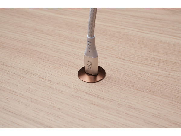 Ochno Socket, 1.0 m, screw, COPPER