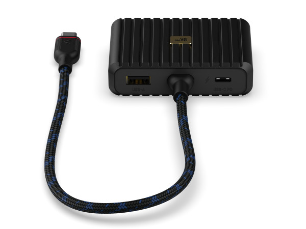 Unisynk 5 port USB-C Hub 8K 100W Black