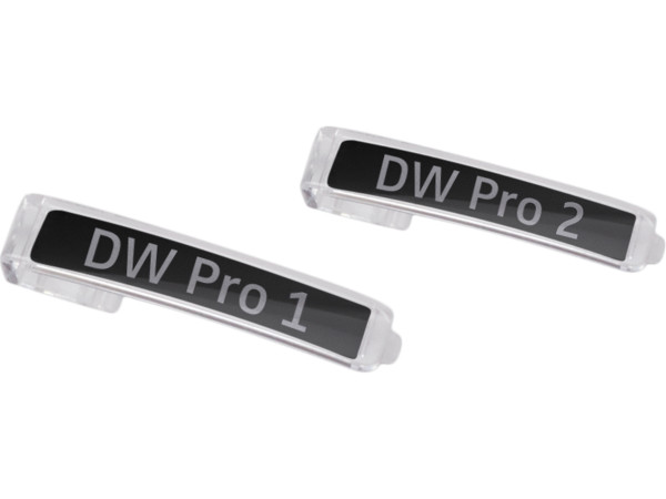 EPOS Name plate set, DW 20+30 - Spare...