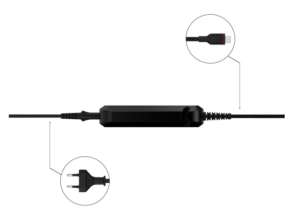 Unisynk USB-C Laptop Charger EU 100W...