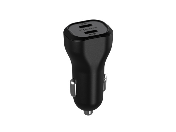 Unisynk Dual USB-C Car Charger Kit...