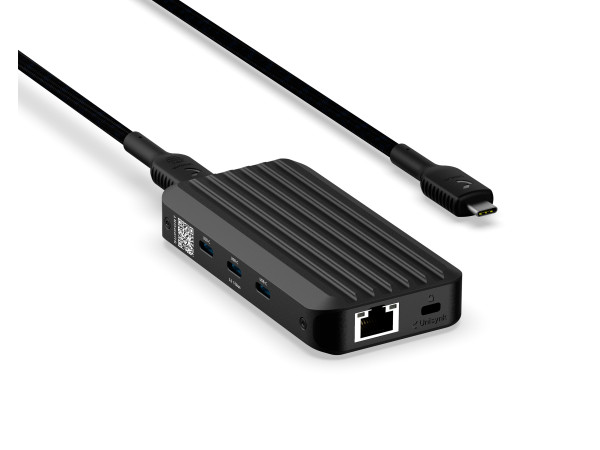 Unisynk 8 Port USB-C Hub V3 140W Black