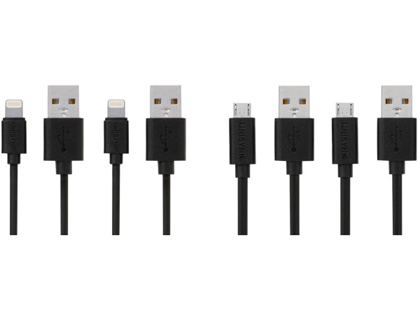 UNISYNK 2x Micro-USB + 2x MFi...