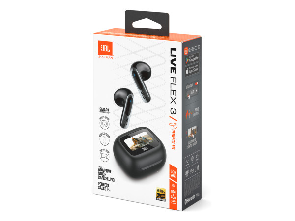 JBL LIVE FLEX 3 -True Wireless, Black