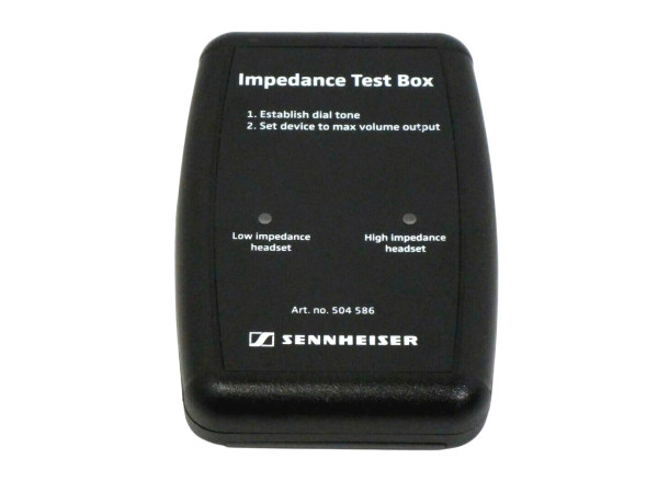 EPOS Impedance test box - For testing...