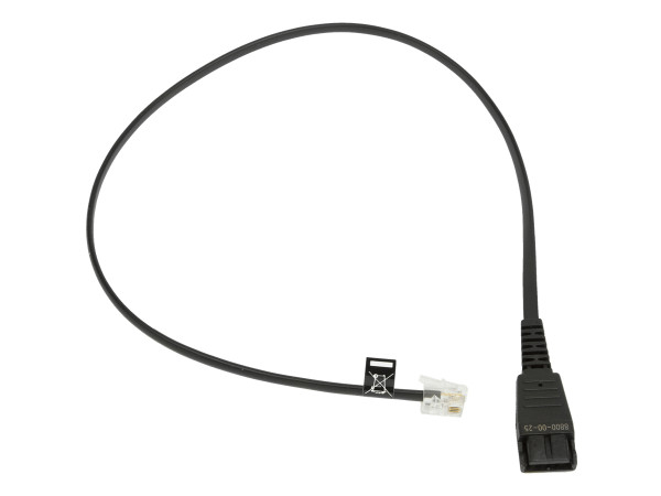 Jabra QD Cord to RJ10, 0,5 meters,...
