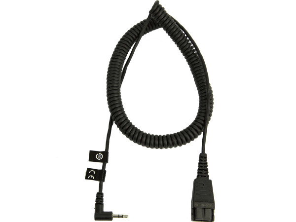 Jabra QD Cord to 2,5mm pin plug,...