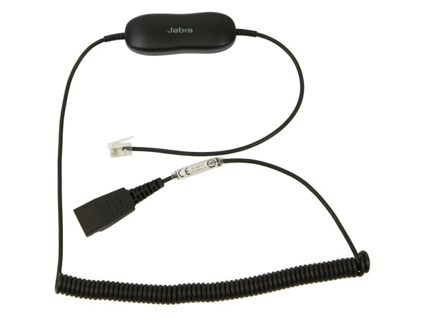 Jabra Smart Cord, QD to RJ9, coiled,...