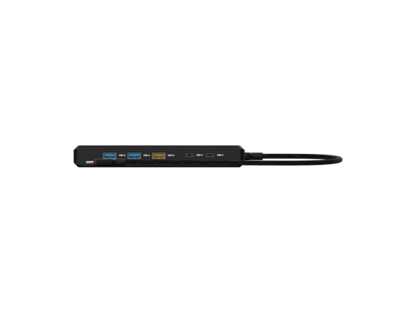 Unisynk 12 port USB-C Hub 8K 100W Black