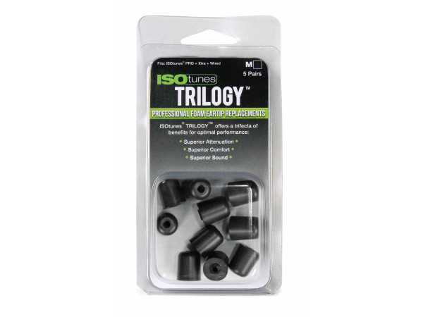 ISOtunes Foam Replacement Eartips Medium