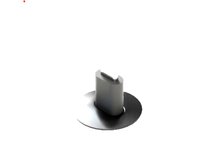 Socket, pull out, black